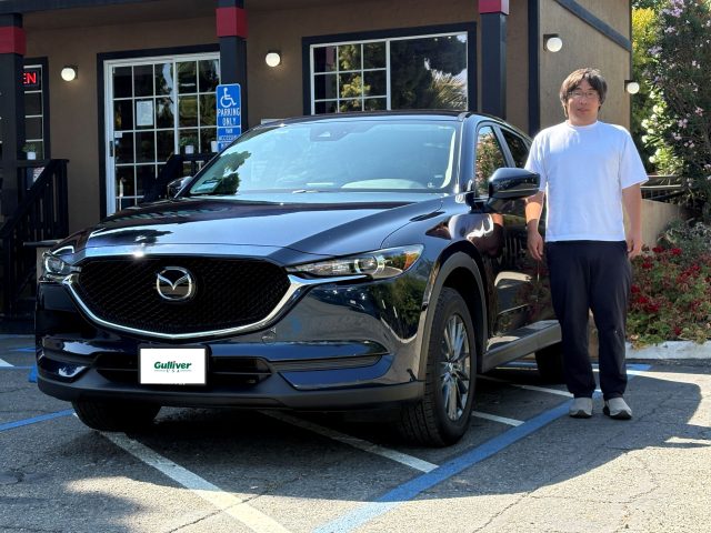 シリコンバレー店で納車された2020年式マツダCX-5の外観