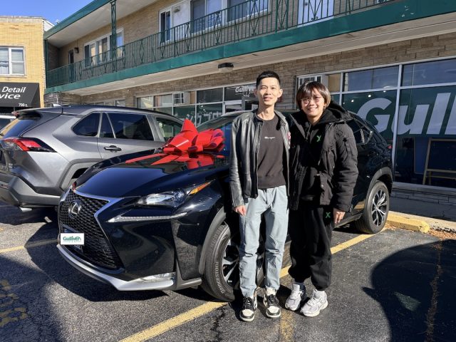 　シカゴ店で納車した2015 Lexus 2015 NX200t F-sport